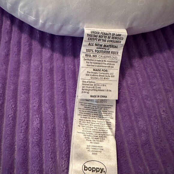 Boppy Pillow with Cover - Picture 6 of 6